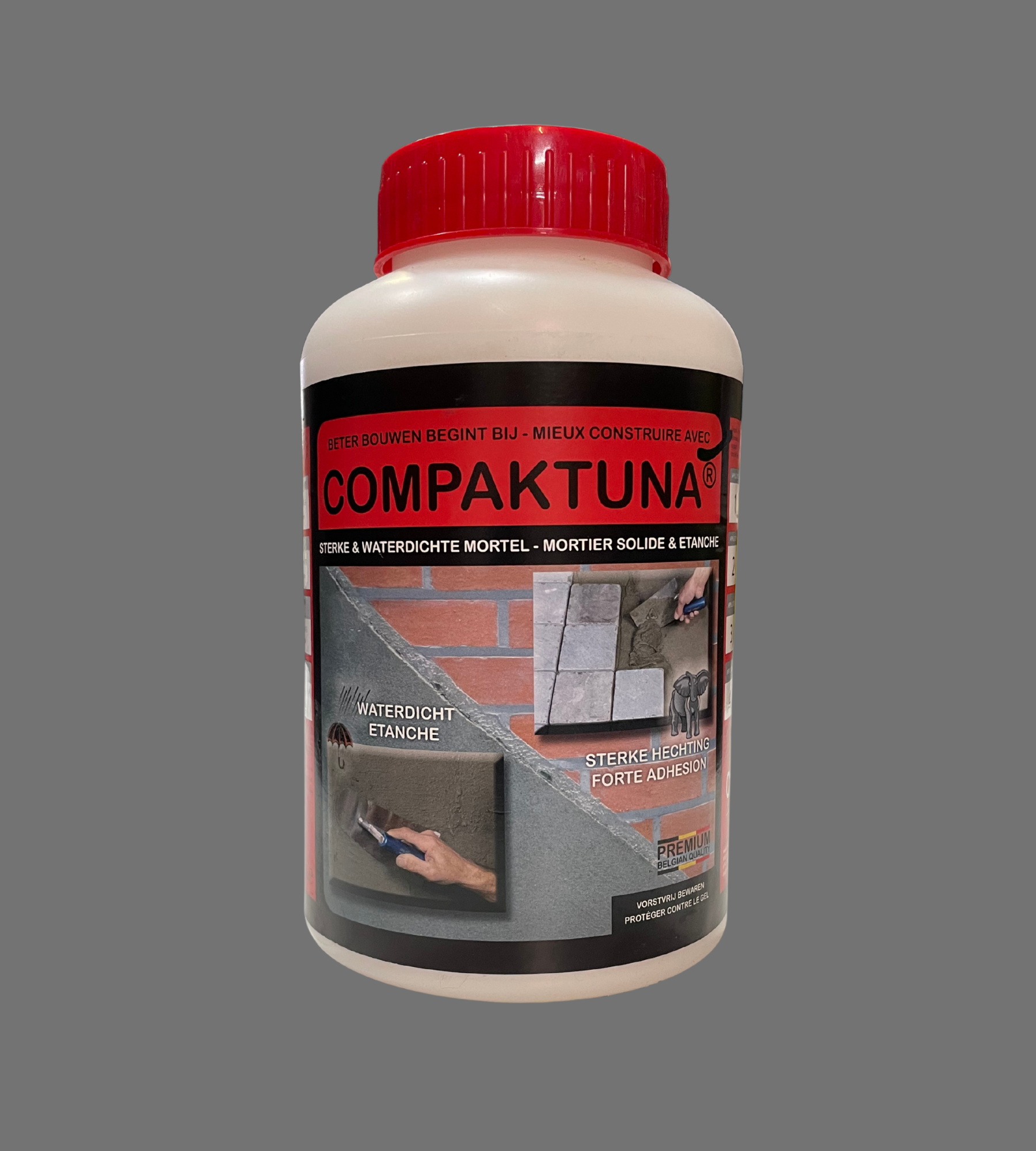 Compaktuna - sterke & waterdichte mortel