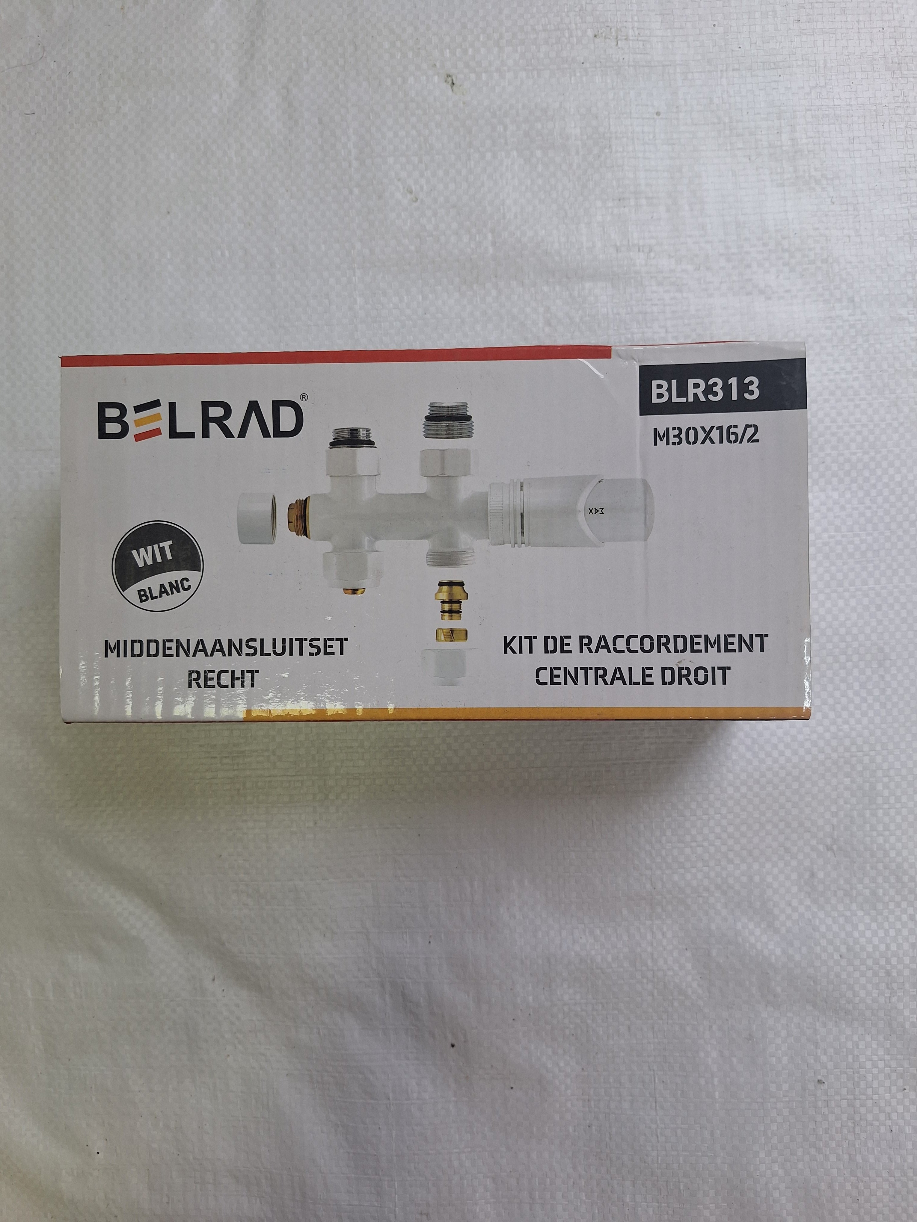 Belrad middenaansluitingset